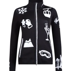 Newland Vertige ski vest dames black white