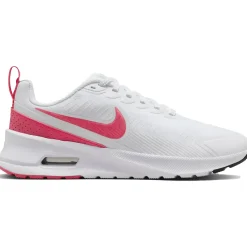 Nike Air Max Nuaxis schoenen dames white black comet red