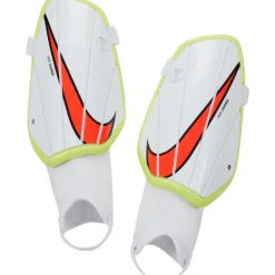 Nike Charge scheenbeschermers white volt bright crimson