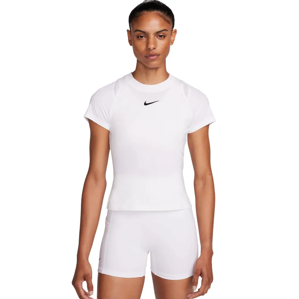 Nike Court Advantage tennisshirt dames white