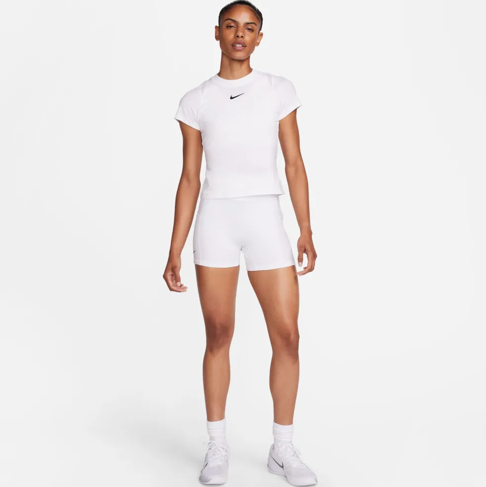 Nike Court Advantage tennisshirt dames white