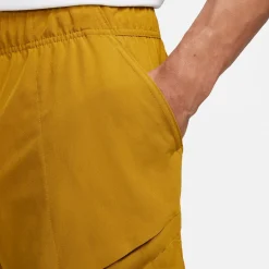 Nike Court Dri-FIT Advantage tennisshort heren bronzine lime blast white