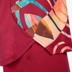 Nike Court Dri-FIT Slam tennisshirt heren red noble white