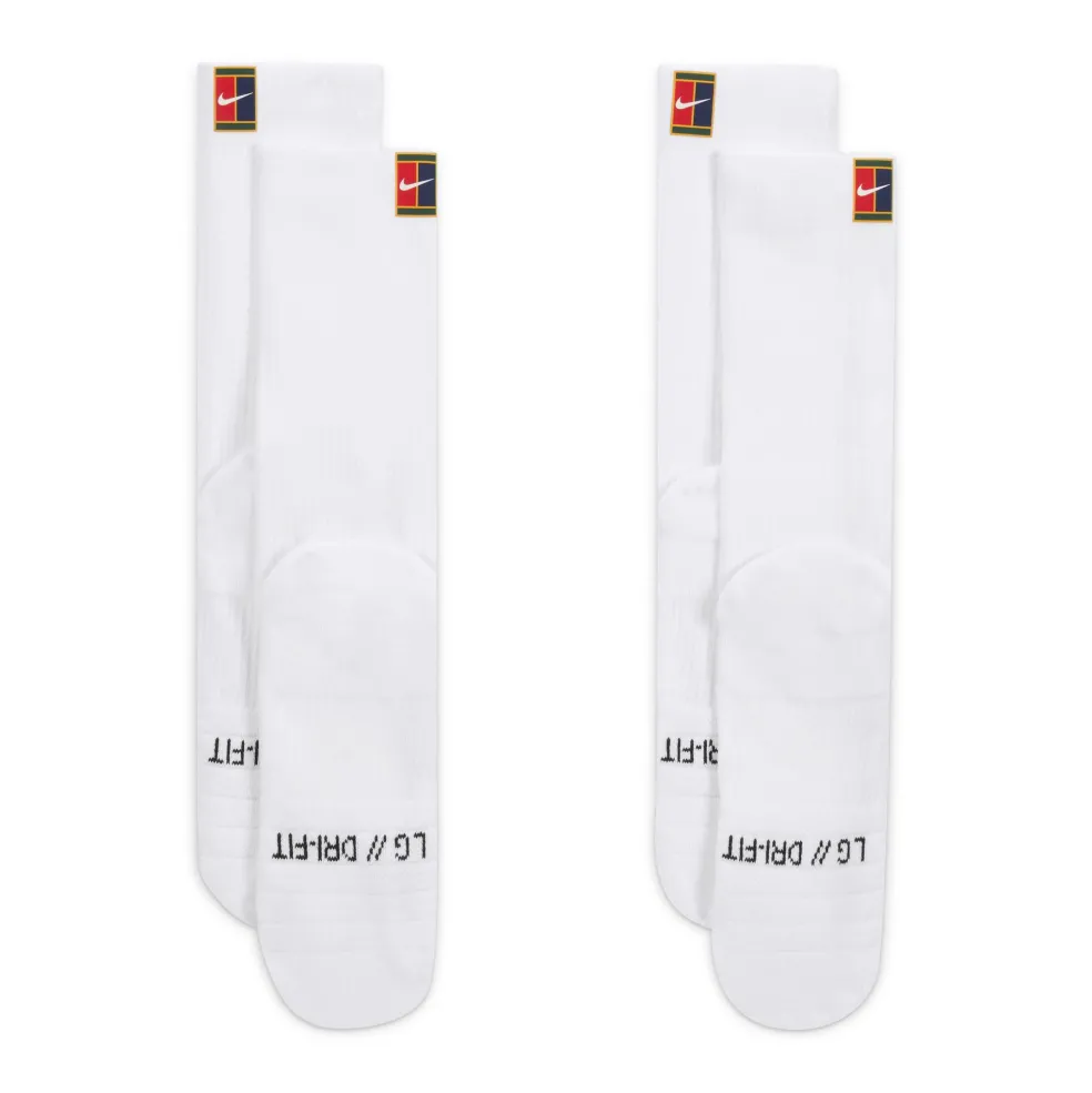 Nike Court Multiplier Cushioned tennissokken heren white