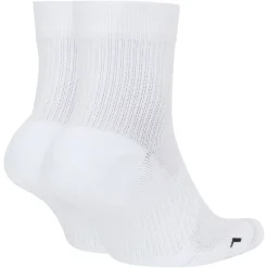 Nike Court Multiplier Max tennissokken heren 2-pack white