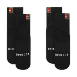 Nike Court Multiplier Max tennissokken heren 2-pack black