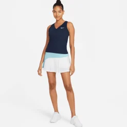Nike Court Victory tennis tanktop dames obsidian white
