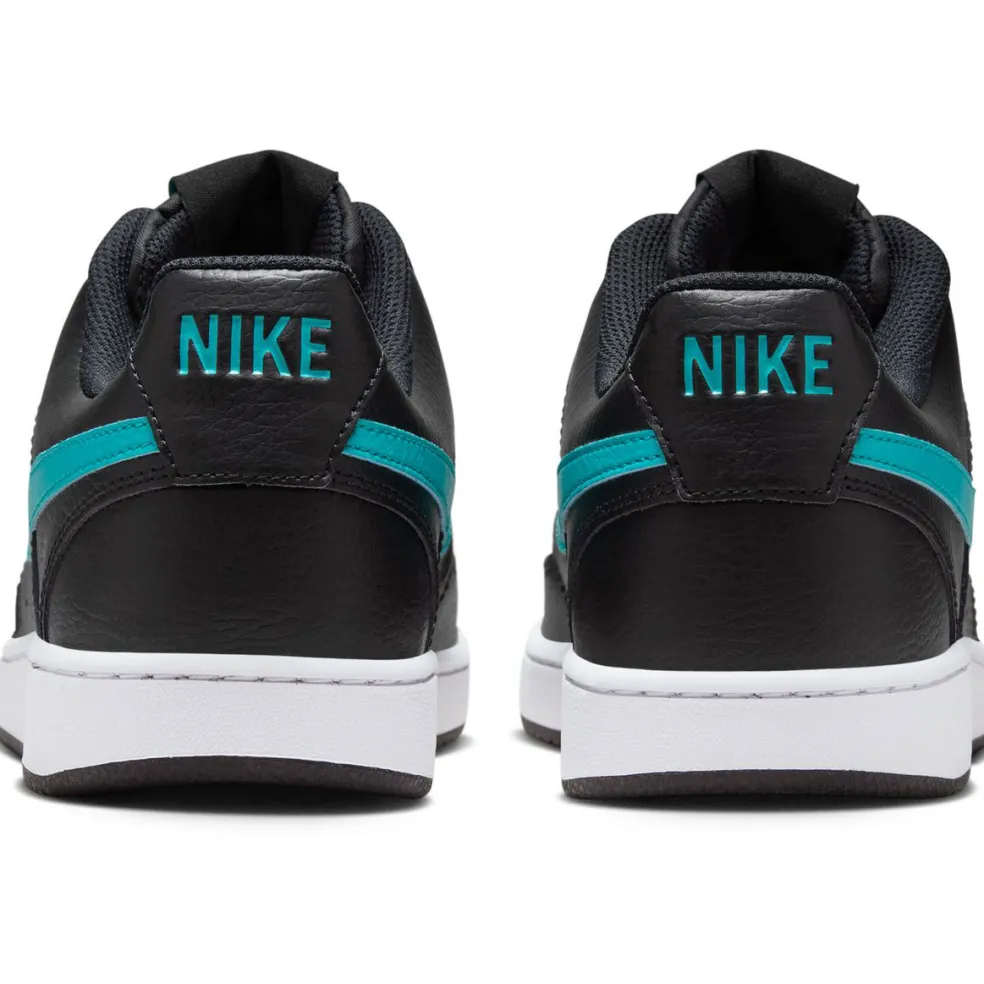 Nike Court Vision Low schoenen heren black dusty cactus white