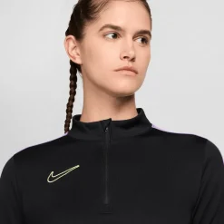 Nike Dri-FIT Academy trainingsshirt dames black raspberry