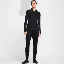 Nike Dri-FIT Academy trainingsshirt dames black raspberry
