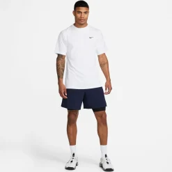 Nike Dri-FIT UV Hyverse shirt heren white black