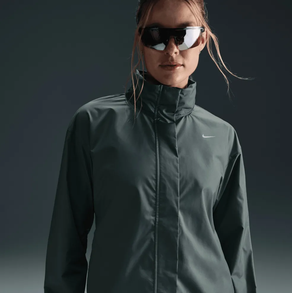 Nike Fast Repel hardloopjack dames vintage green black