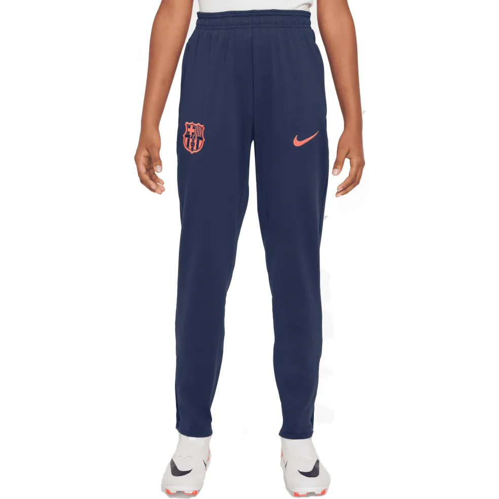 Nike FC Barcelona Strike trainingsbroek junior midnight navy bright mango bright mango