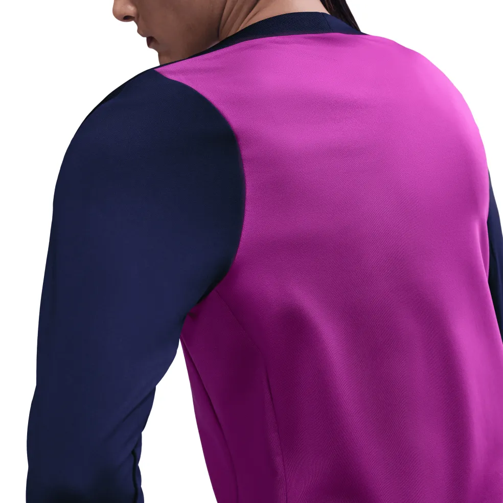 Nike FC Barcelona Strike trainingsshirt dames purple vivid purple midwest gold