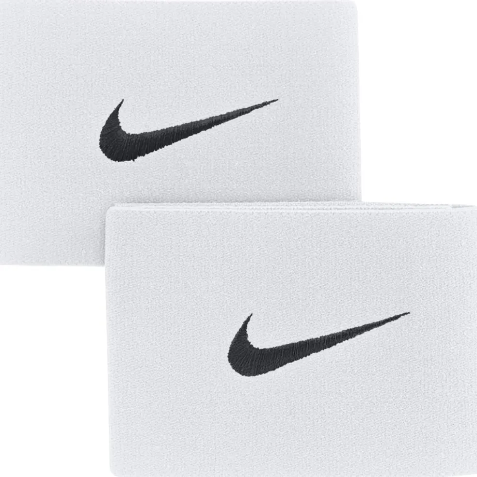 Nike Guard Stay II scheenbeschermer bandjes white black