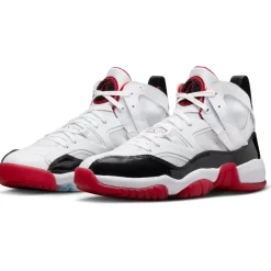 Nike Jumpman Two Trey schoenen heren white gym red black