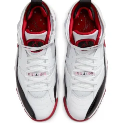 Nike Jumpman Two Trey schoenen heren white gym red black