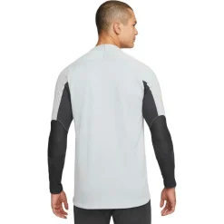 Nike Liverpool FC Strike Winter Warrior trainingsshirt heren wolf grey anthracite chrome yellow