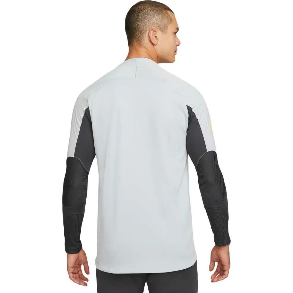 Nike Liverpool FC Strike Winter Warrior trainingsshirt heren wolf grey anthracite chrome yellow