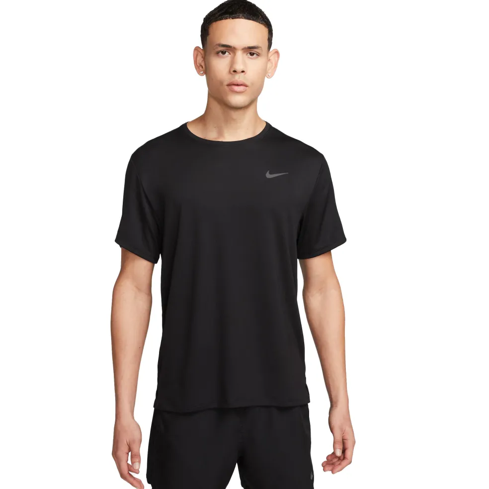 Nike Miler hardloopshirt heren black