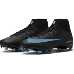 Nike Nike Mercurial Superfly 10 Academy FG - AG en MG voetbalschoenen black ice blue