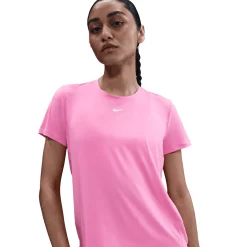 Nike One Classic shirt dames playful pink white