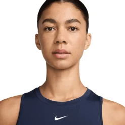 Nike One Classic tanktop dames midnight navy white