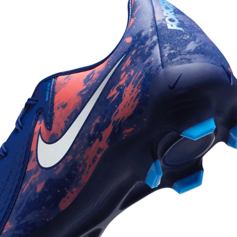 Nike Phantom GX 2 Academy Erling Haaland FG AG voetbalschoenen blue void chrome