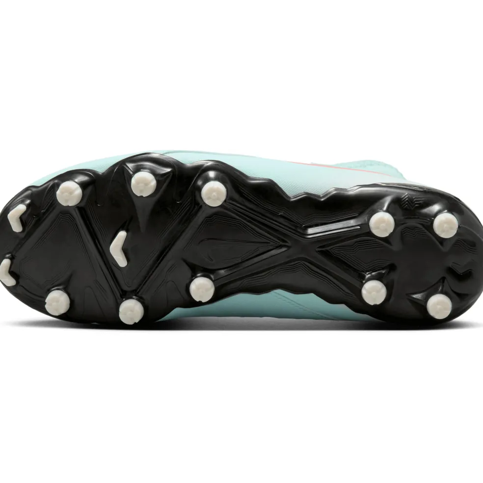 Nike Phantom Luna 2 Academy FG AG voetbalschoenen junior mint off noir atomic red