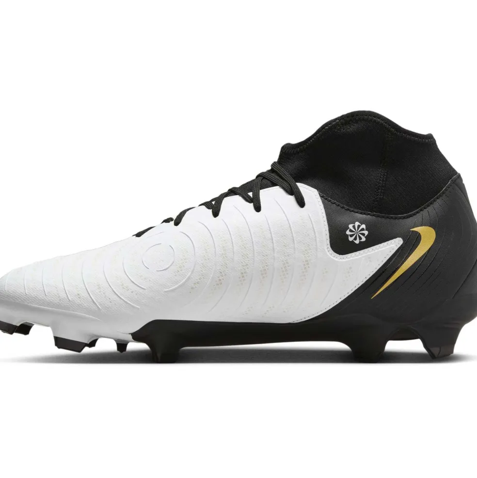 Nike Phantom Luna II Academy voetbalschoenen heren white metallic gold coin black