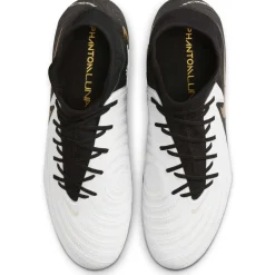 Nike Phantom Luna II Academy voetbalschoenen heren white metallic gold coin black