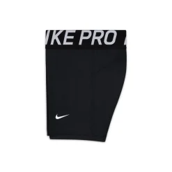 Nike Pro Big Kids' short junior black white