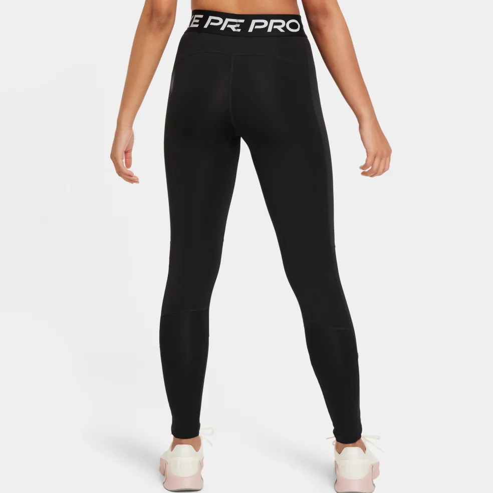 Nike Pro Dri-FIT sportlegging junior black white