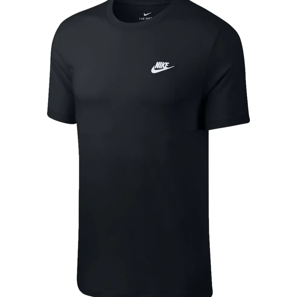 Nike Sportswear Club shirt heren black white