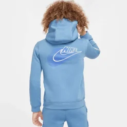Nike Standard Issue hoodie junior aegean storm