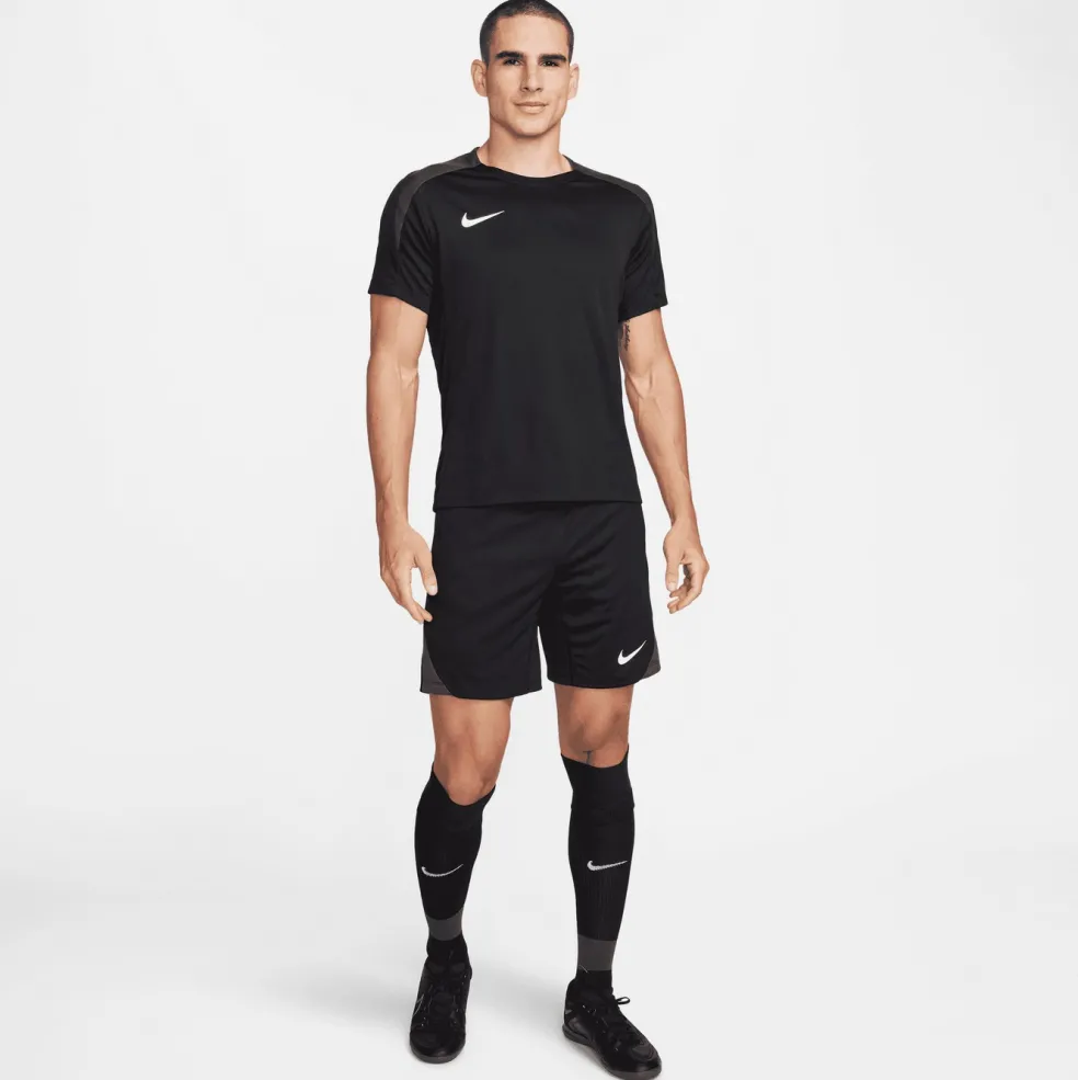 Nike Strike Dri-FIT voetbalshirt heren zwart anthracite wit