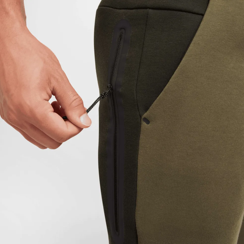 Nike Tech Fleece joggingbroek heren sequoia medium olive black