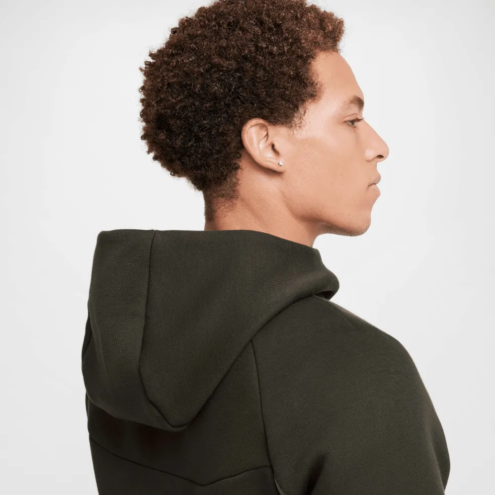 Nike Tech Fleece Windrunner vest heren sequoia medium olive black