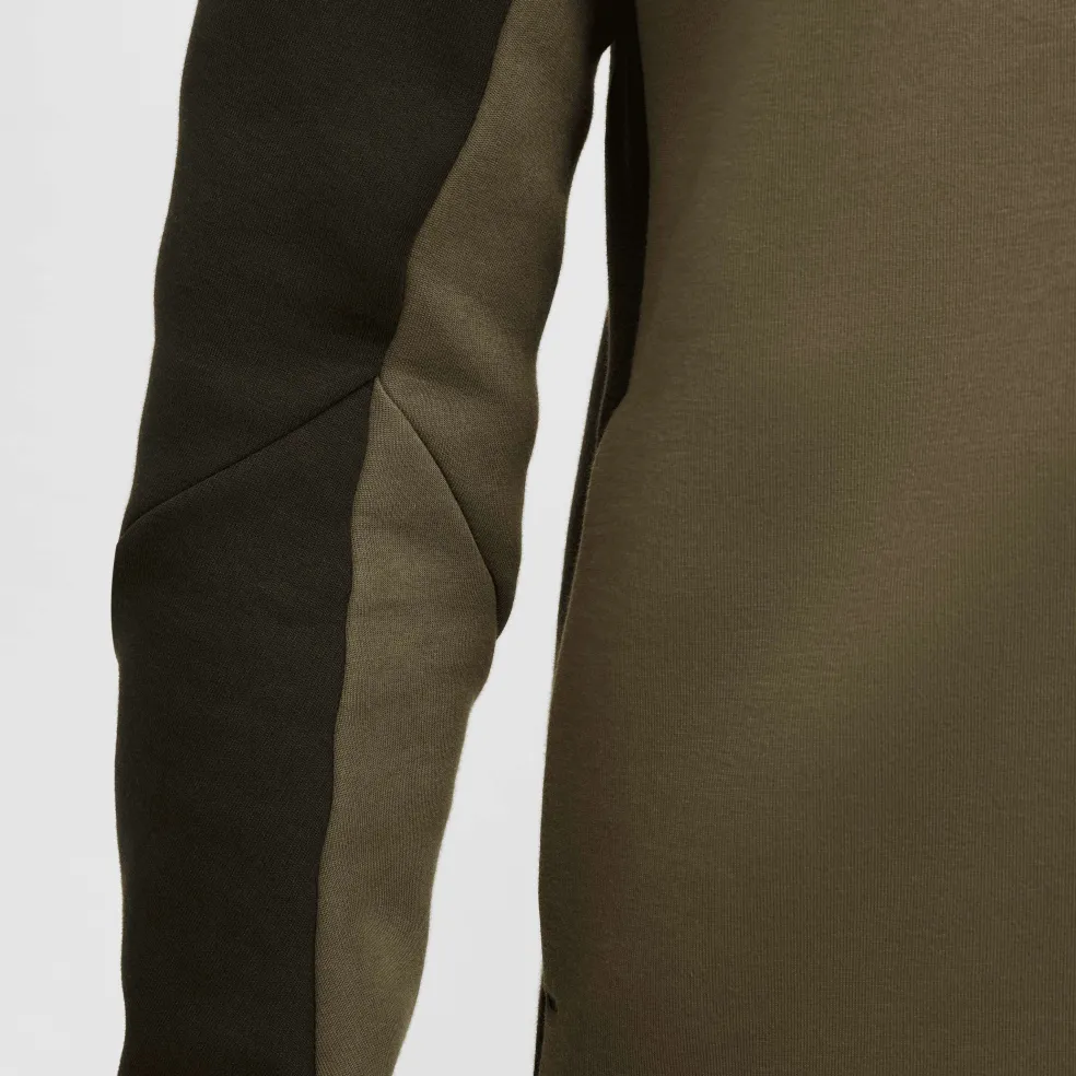 Nike Tech Fleece Windrunner vest heren sequoia medium olive black