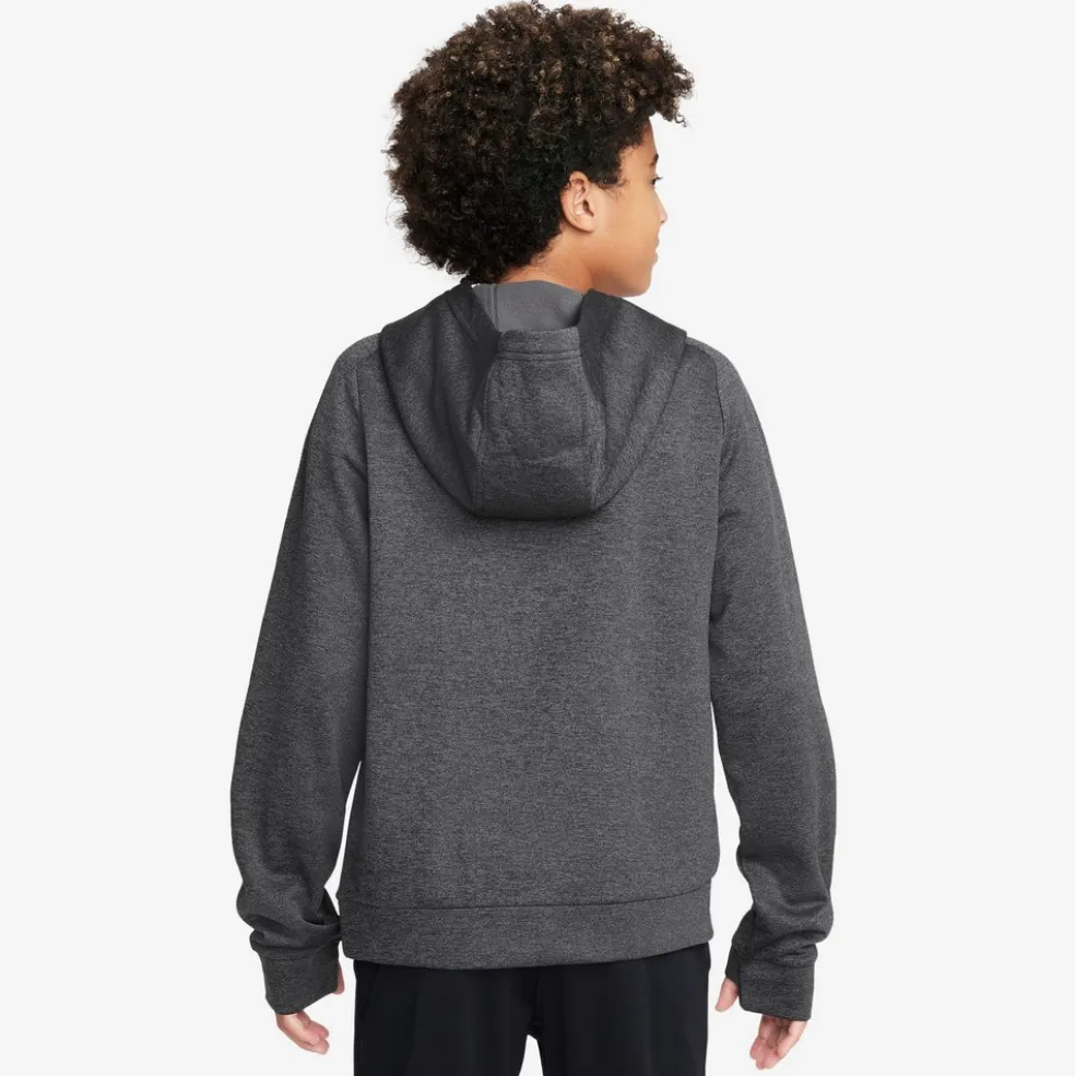 Nike Therma-FIT Multi+ hoodie junioren black anthracite white