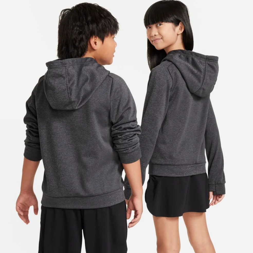 Nike Therma-FIT Multi+ hoodie junioren black anthracite white
