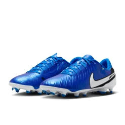 Nike Tiempo Legend 10 Academy MG voetbalschoenen heren signal blue white