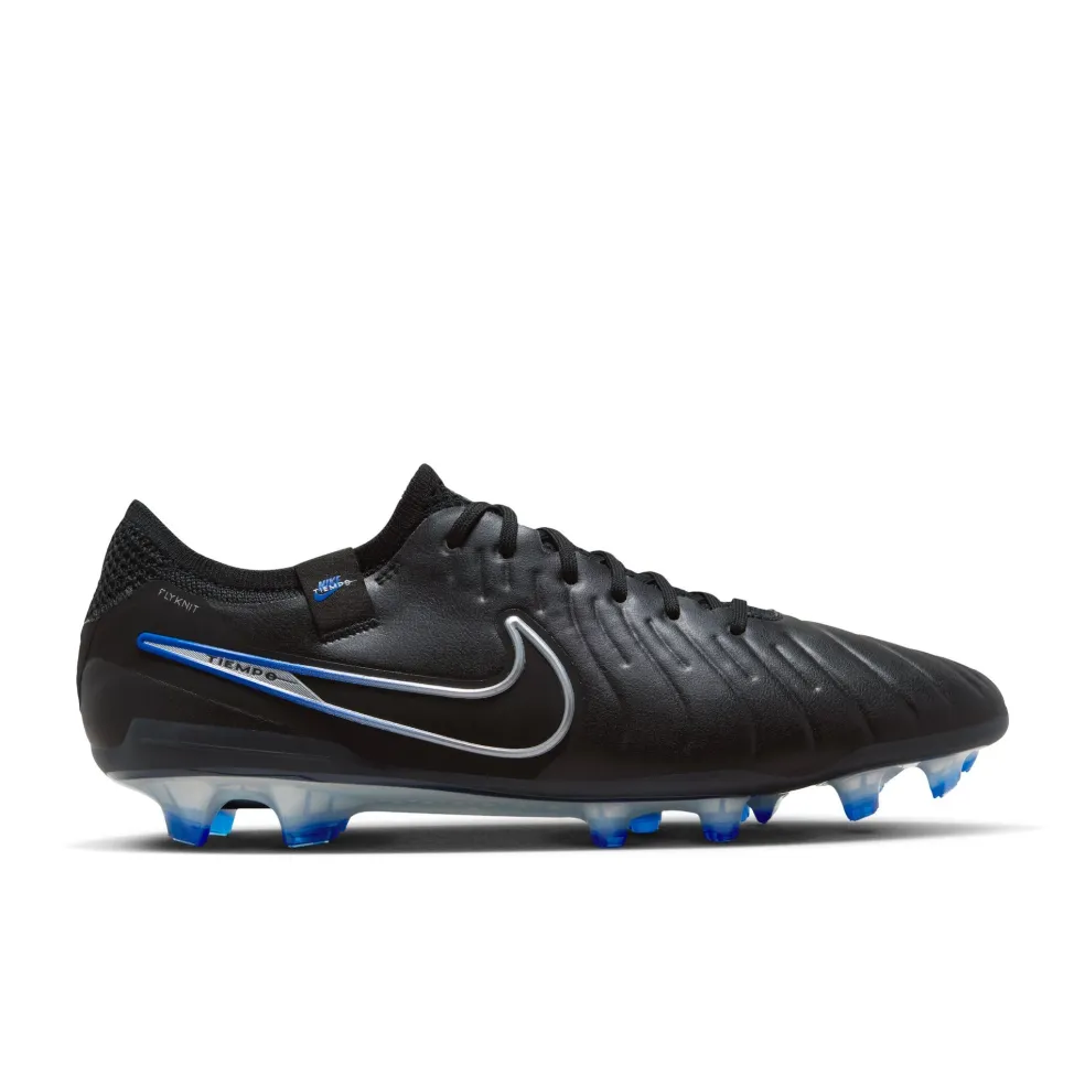 Nike Tiempo Legend 10 Elite voetbalschoenen heren zwart hyper royal chrome