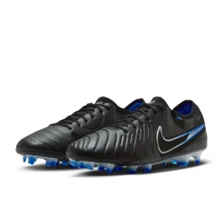 Nike Tiempo Legend 10 Elite voetbalschoenen heren zwart hyper royal chrome