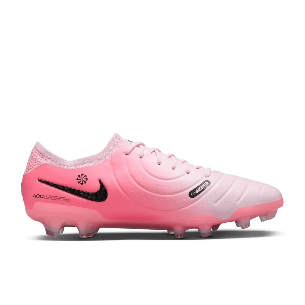 Nike Tiempo Legend 10 Elite FG voetbalschoenen pink foam zwart