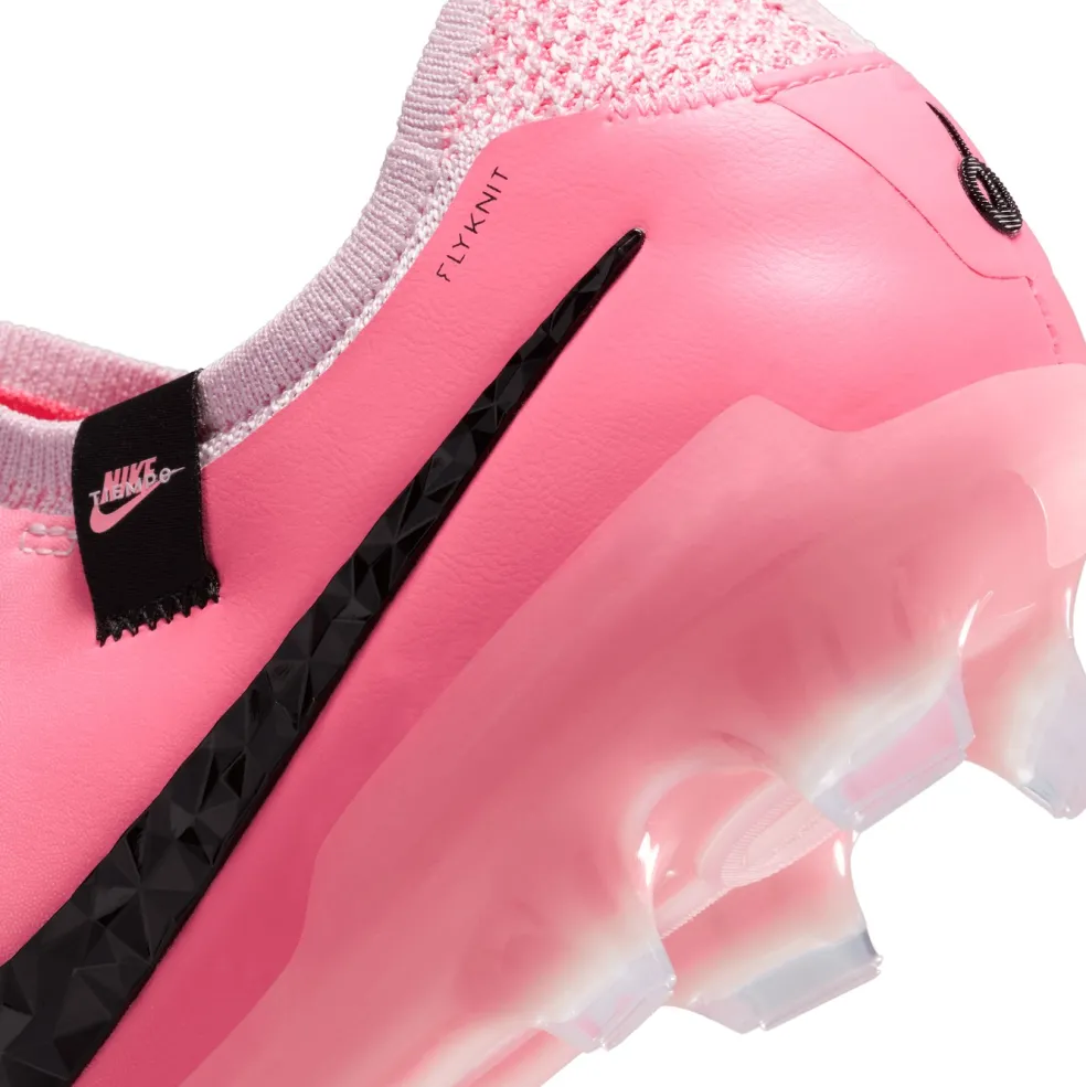 Nike Tiempo Legend 10 Elite FG voetbalschoenen pink foam zwart