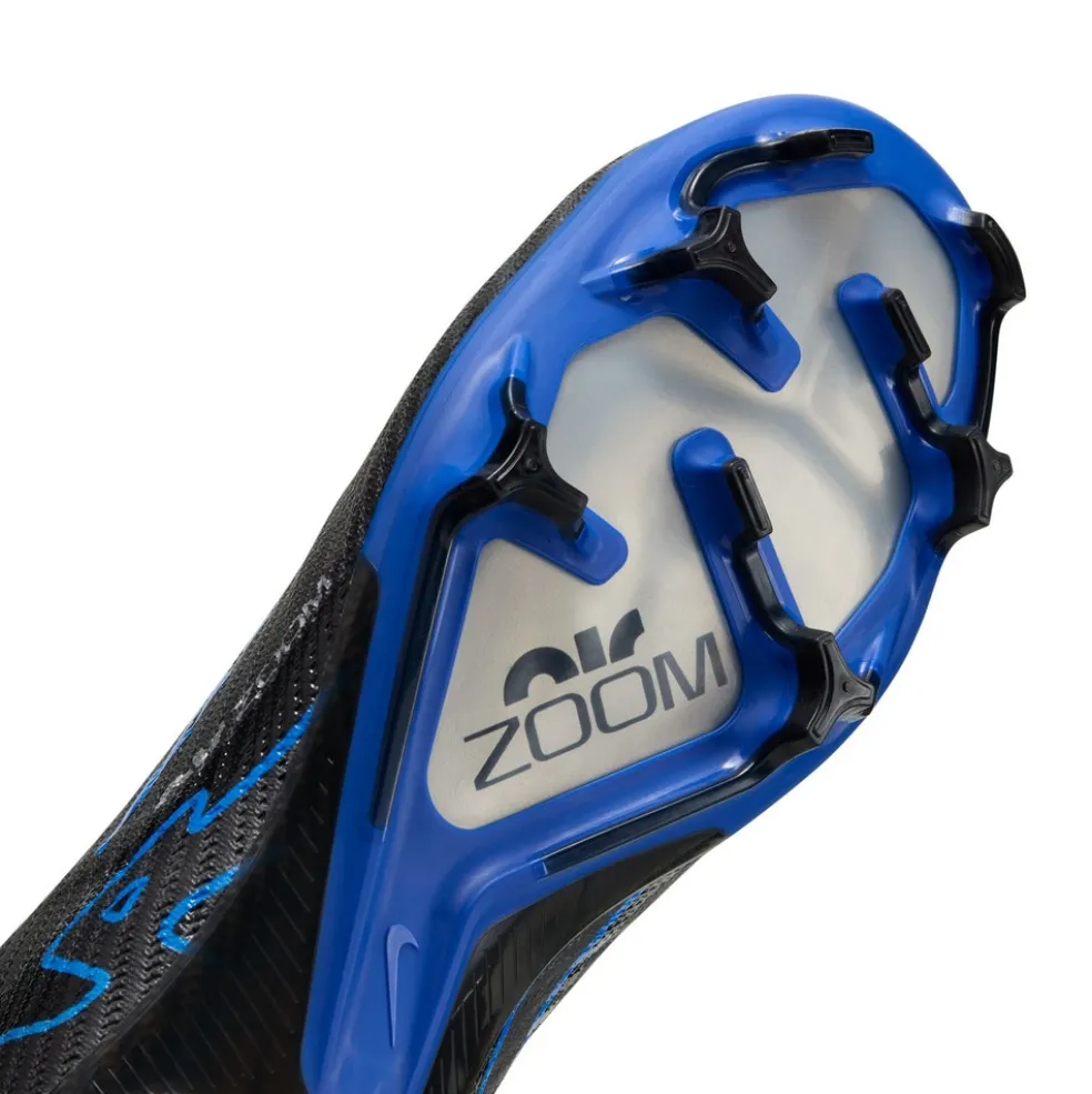 Nike Zoom Mercurial Superfly 9 Elite FG voetbalschoenen heren black hyper royal chrome