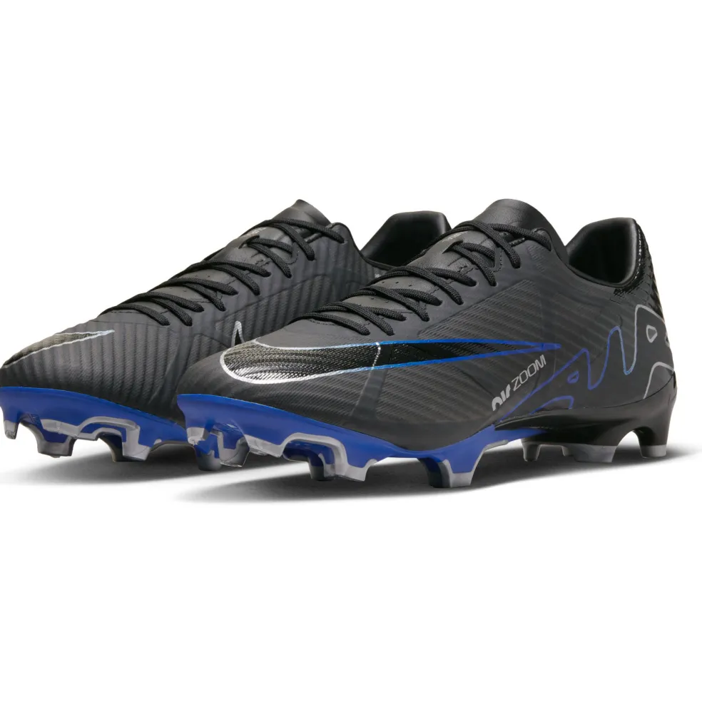Nike Zoom Mercurial Vapor 15 Academy voetbalschoenen heren black chrome hyper royal