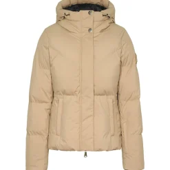 NIKKIE Nasher winterjas dames hummus