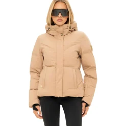 NIKKIE Nasher winterjas dames hummus